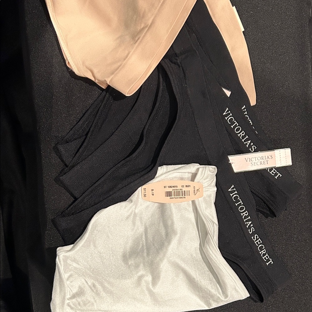 Victoria's Secret Women's panties Tan, Black, and White